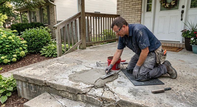 Concrete Ramp Repair in Des Moines, IA