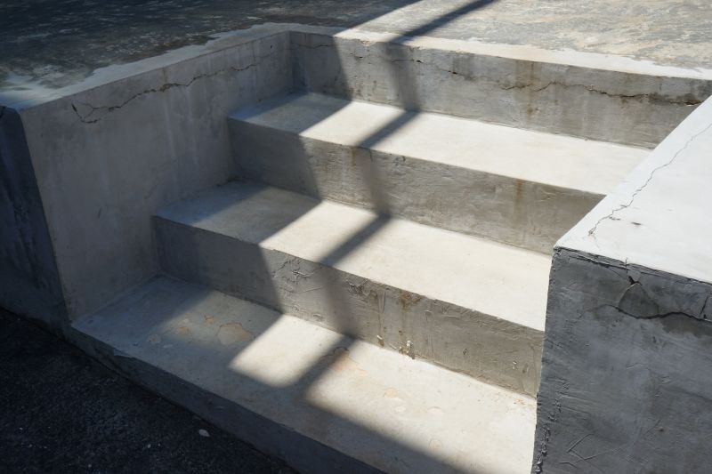 Completed Concrete Step Restoration
