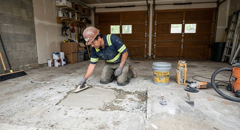 Concrete Apron Repair in West Des Moines, IA